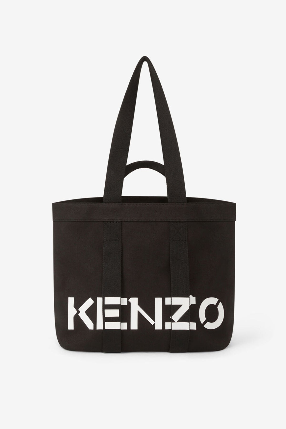 Kenzo Logolu Canvas Large Tote Çanta-Libas Trendy Fashion Store