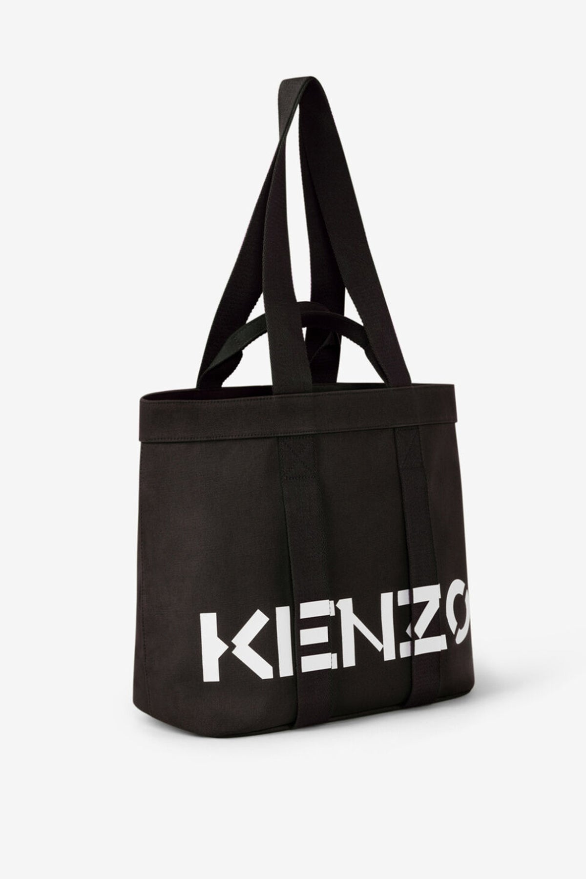 Kenzo Logolu Canvas Large Tote Çanta-Libas Trendy Fashion Store