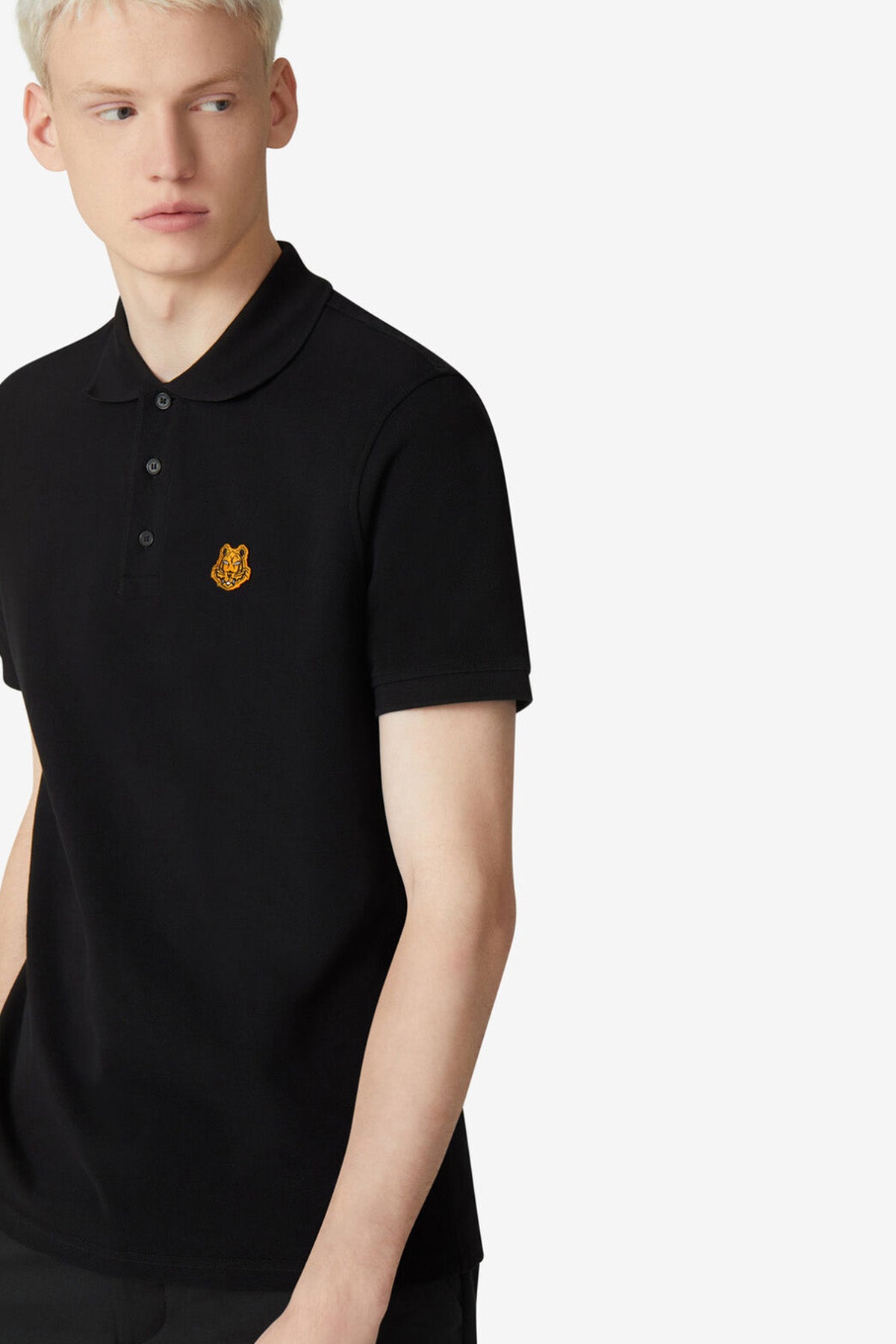 Kenzo Kaplan Logolu Polo Yaka T-shirt-Libas Trendy Fashion Store