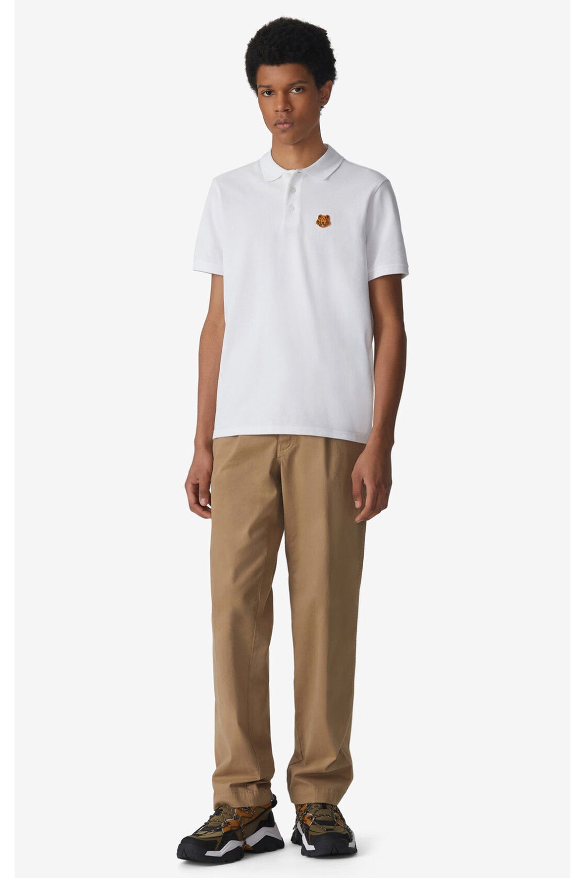 Kenzo Kaplan Logolu Polo Yaka T-shirt-Libas Trendy Fashion Store