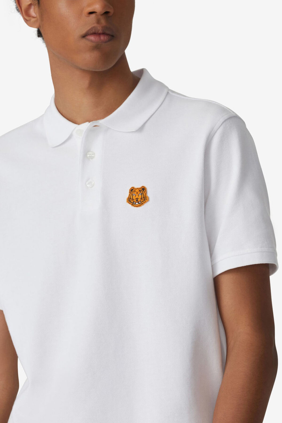 Kenzo Kaplan Logolu Polo Yaka T-shirt-Libas Trendy Fashion Store