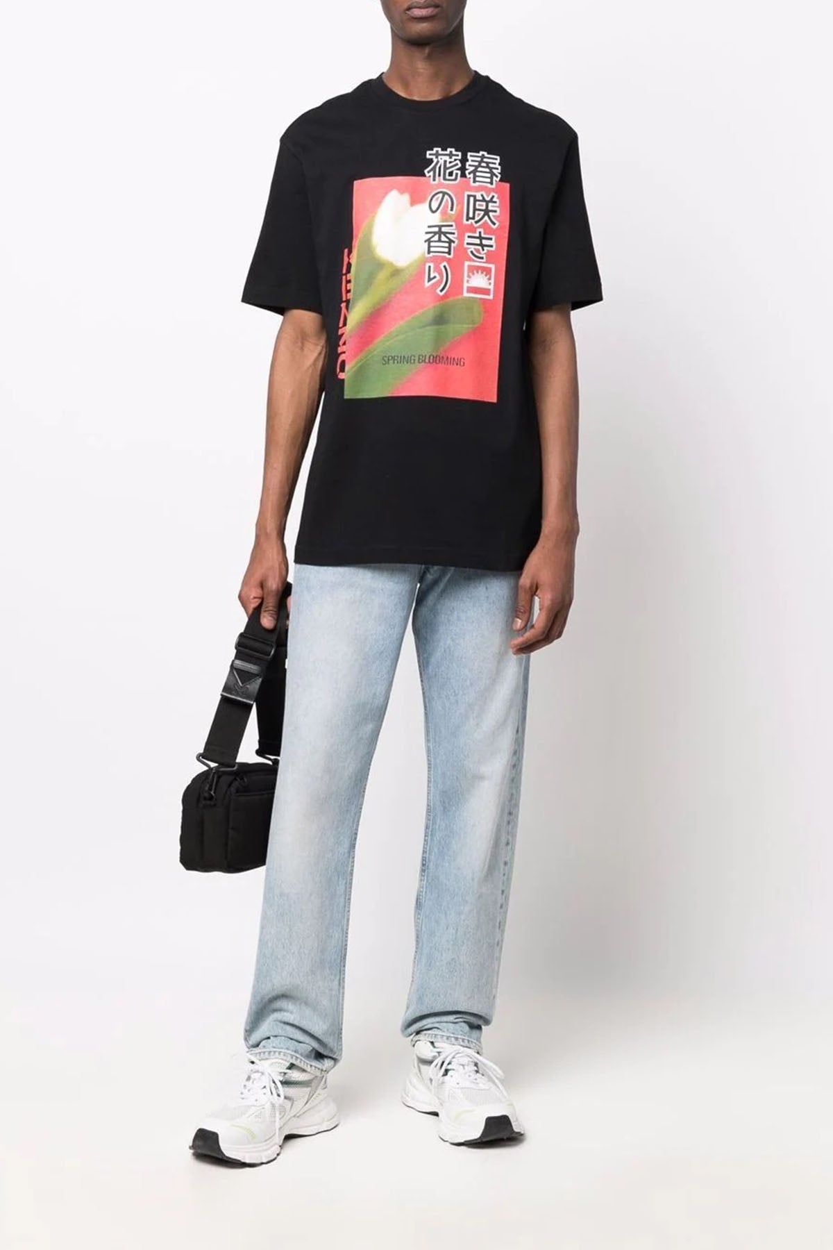 Kenzo Geniş Kesim Yuvarlak Yaka Logolu T-shirt-Libas Trendy Fashion Store