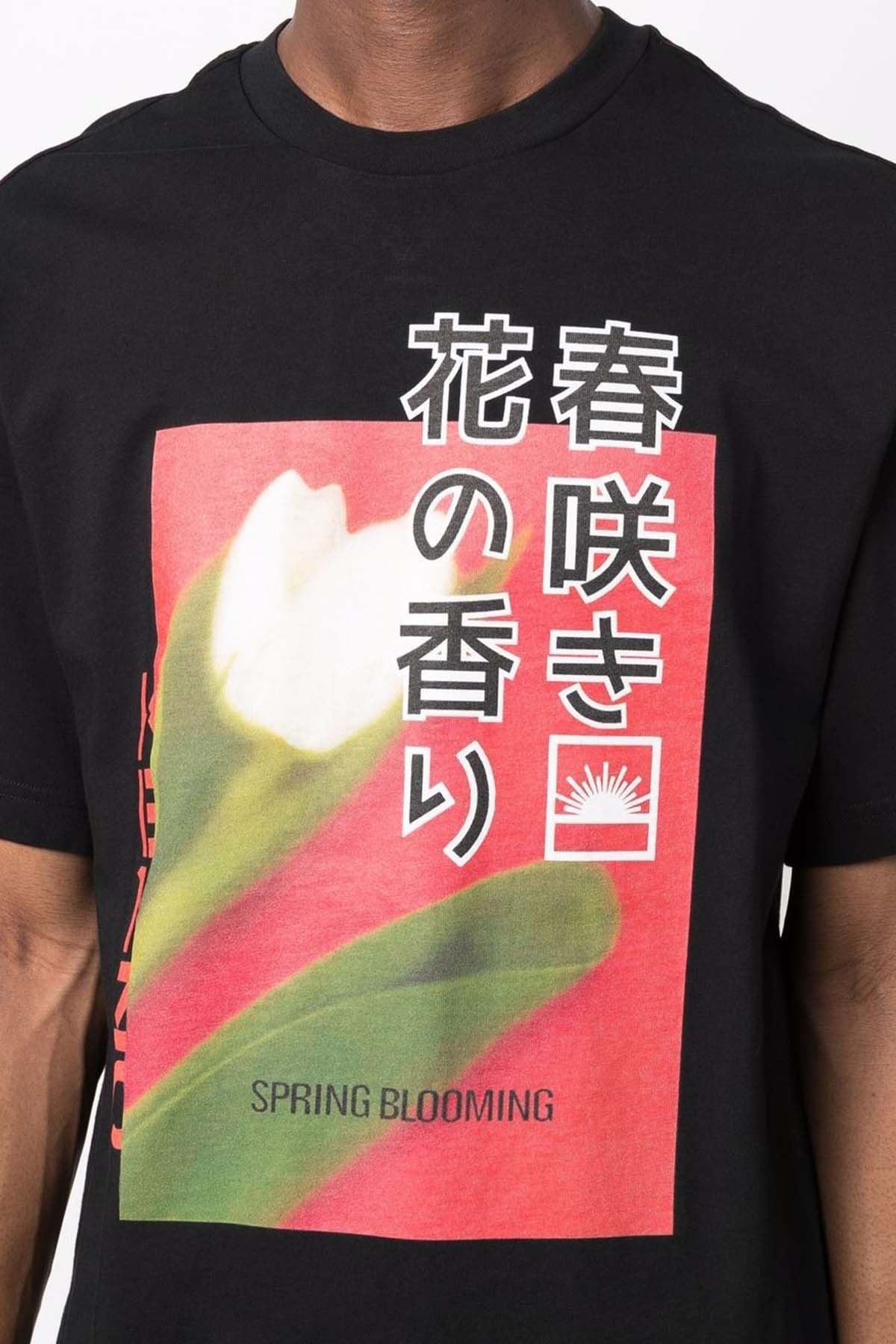 Kenzo Geniş Kesim Yuvarlak Yaka Logolu T-shirt-Libas Trendy Fashion Store