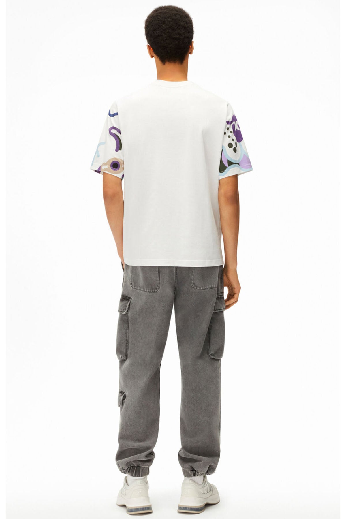 Kenzo Geniş Kesim Kaplan Logolu T-shirt-Libas Trendy Fashion Store