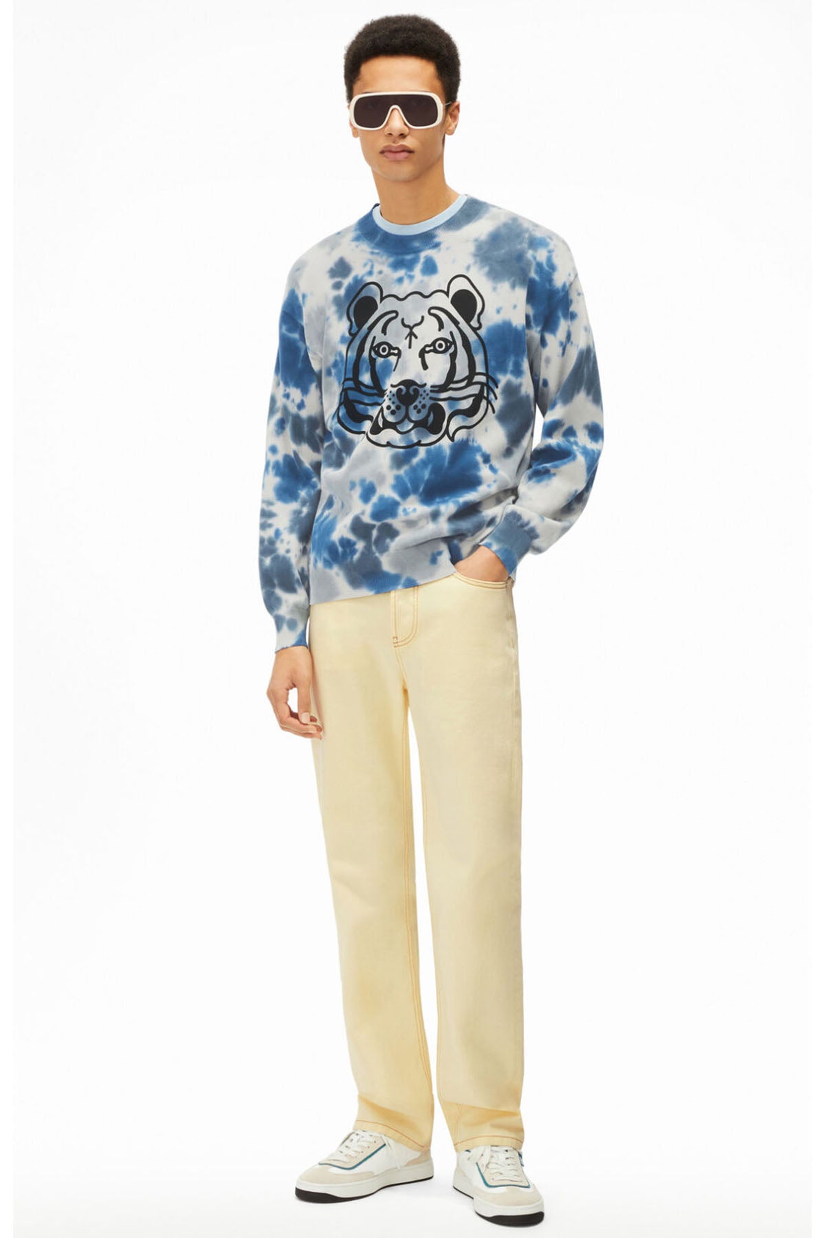 Kenzo Kaplan Logolu Batik Sweatshirt-Libas Trendy Fashion Store