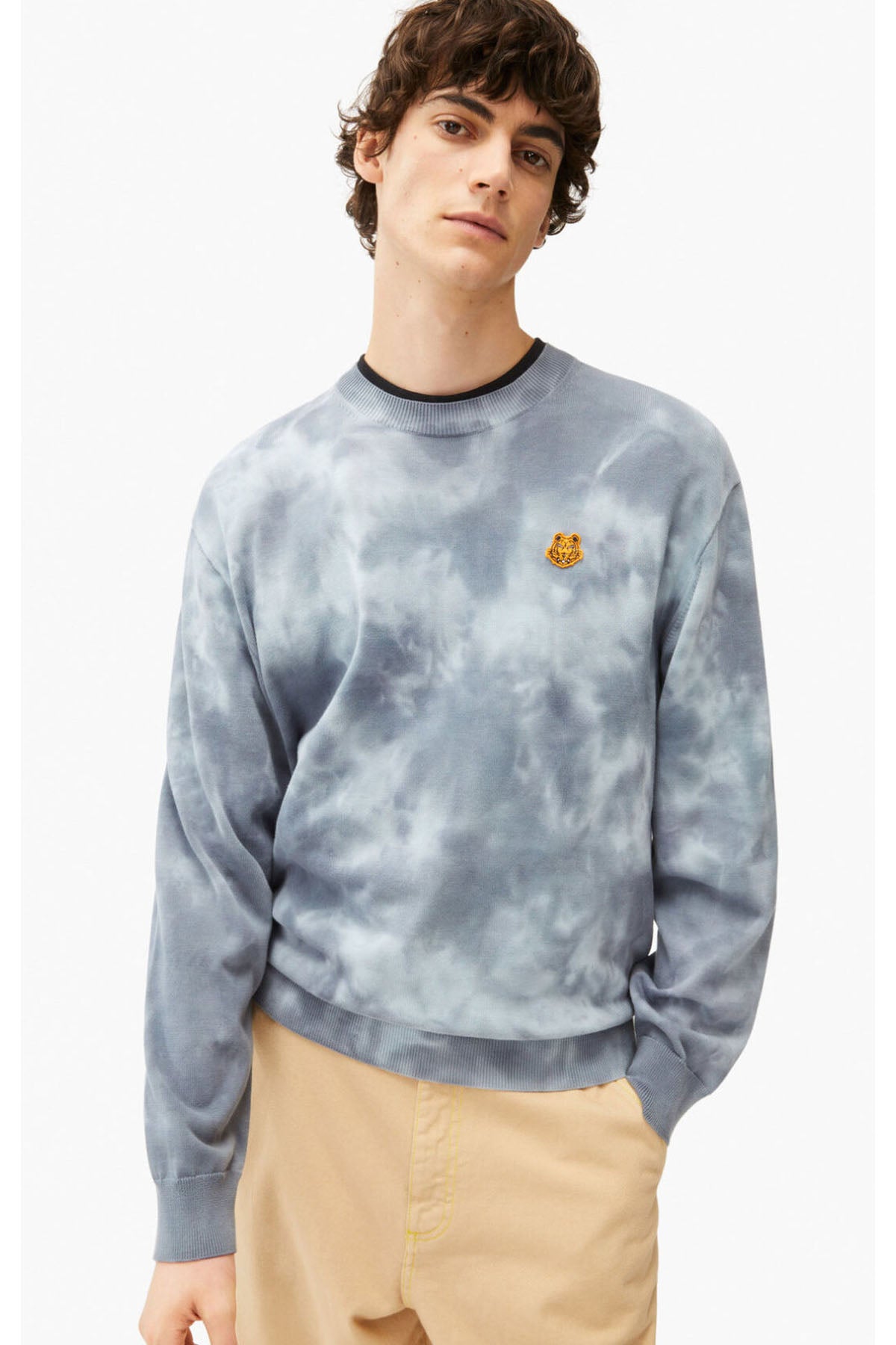 Kenzo Kaplan Logolu Batik Sweatshirt-Libas Trendy Fashion Store