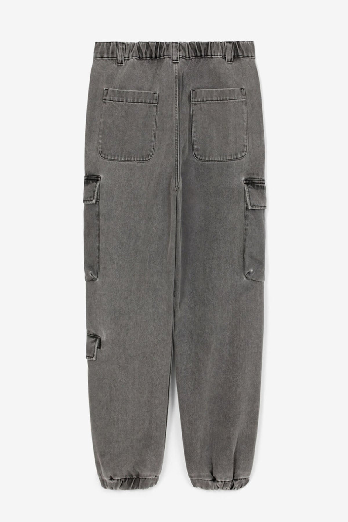 Kenzo Geniş Kesim Kargo Cepli Jeans-Libas Trendy Fashion Store