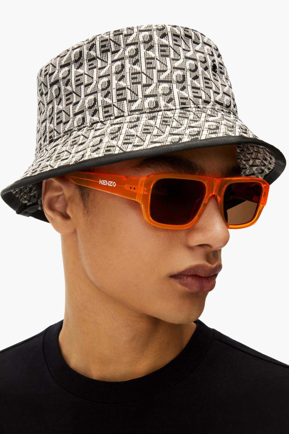 Kenzo Monogram Logolu Unisex Bucket Şapka-Libas Trendy Fashion Store