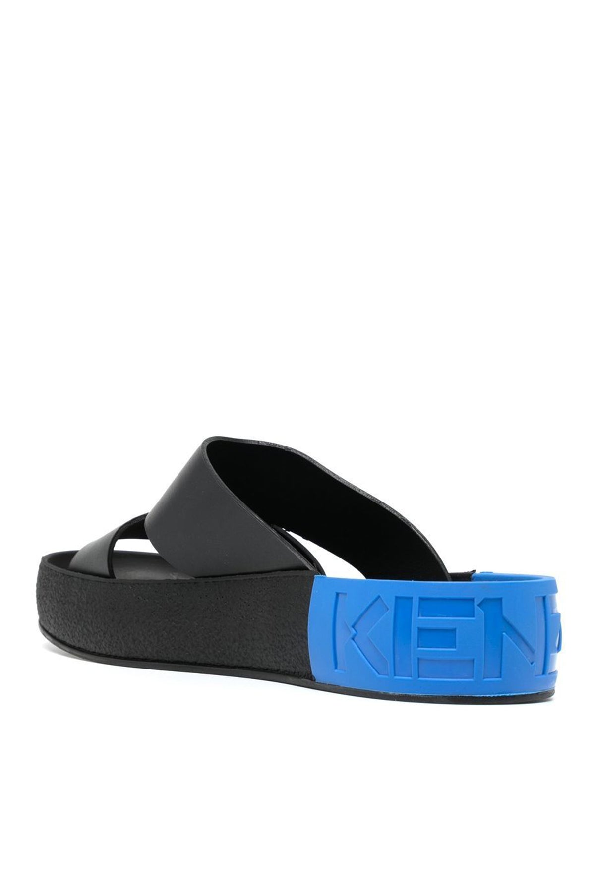 Kenzo Logolu Deri Terlik-Libas Trendy Fashion Store