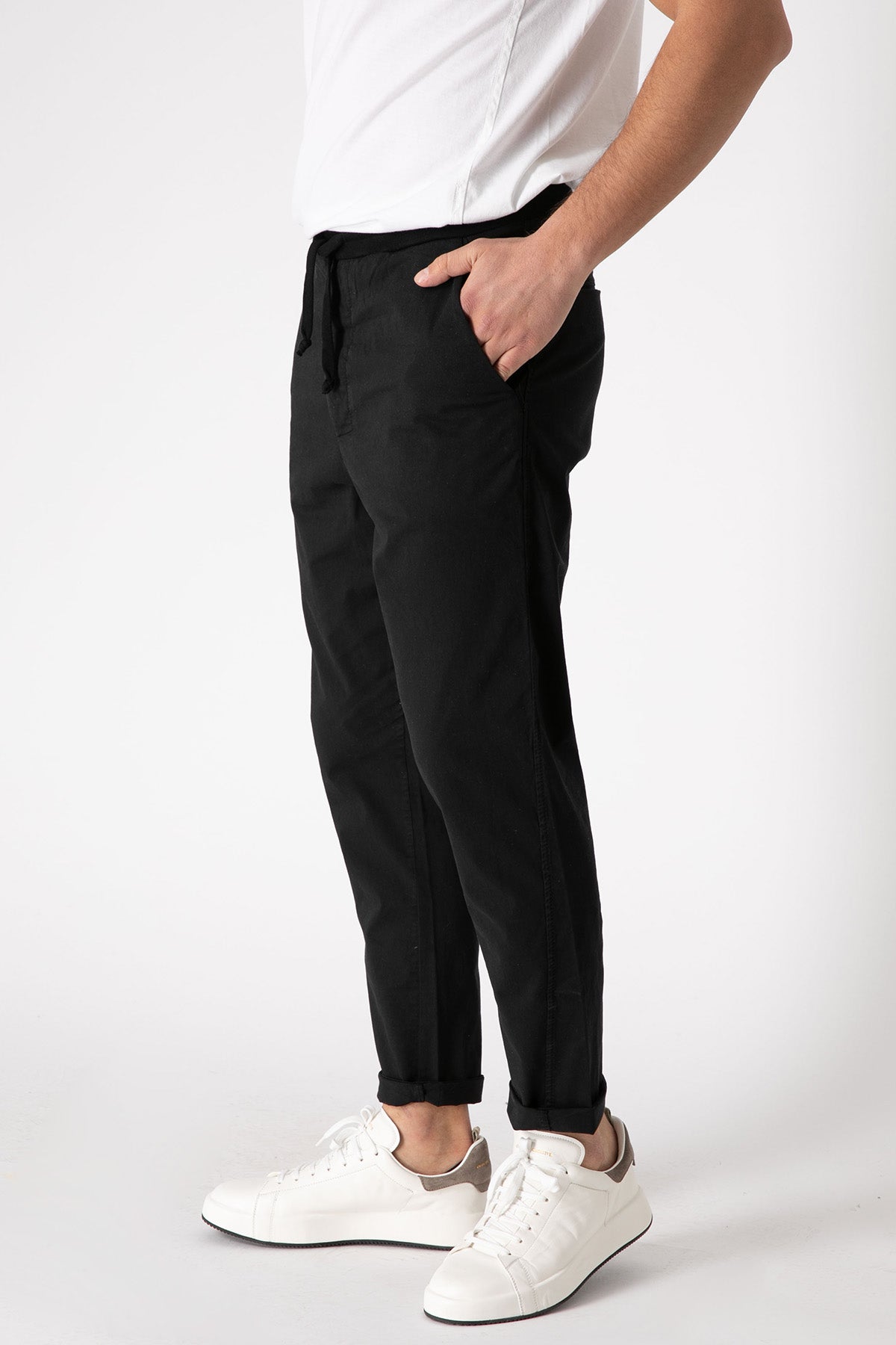 Transit Beli Lastikli Jogger Pantolon-Libas Trendy Fashion Store