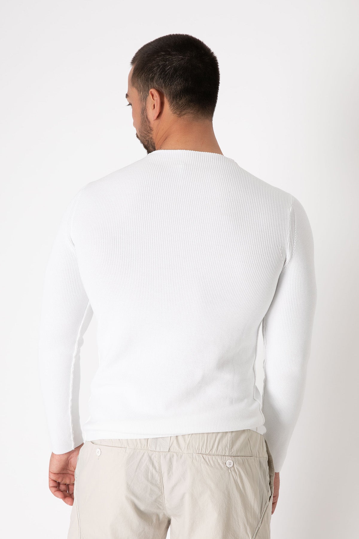 Transit Yuvarlak Yaka Örgü Triko-Libas Trendy Fashion Store