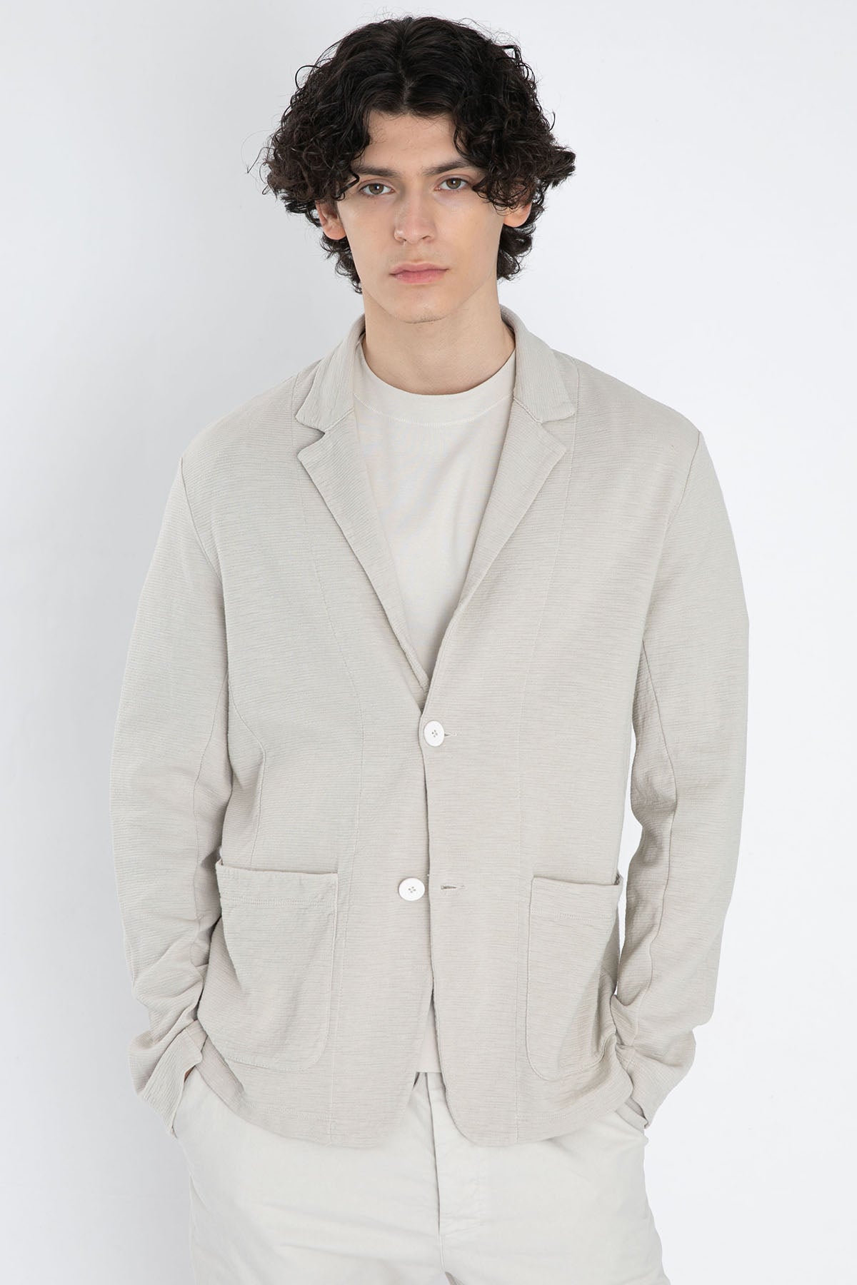 Transit Spor Cepli Çift Düğme Triko Ceket-Libas Trendy Fashion Store