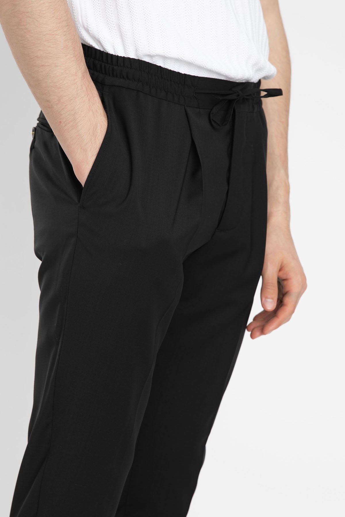 Manuel Ritz Beli Lastikli Tek Pile Pantolon-Libas Trendy Fashion Store