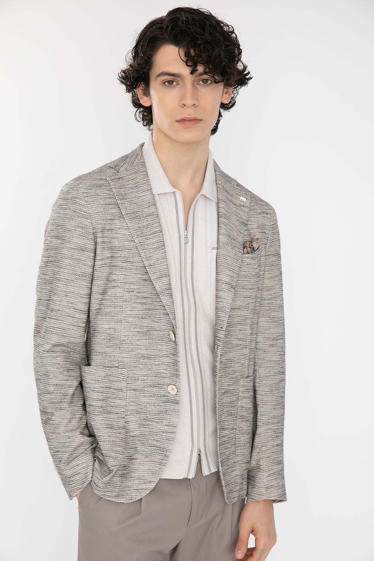 Manuel Ritz Çift Düğmeli Spor Cepli Ceket-Libas Trendy Fashion Store