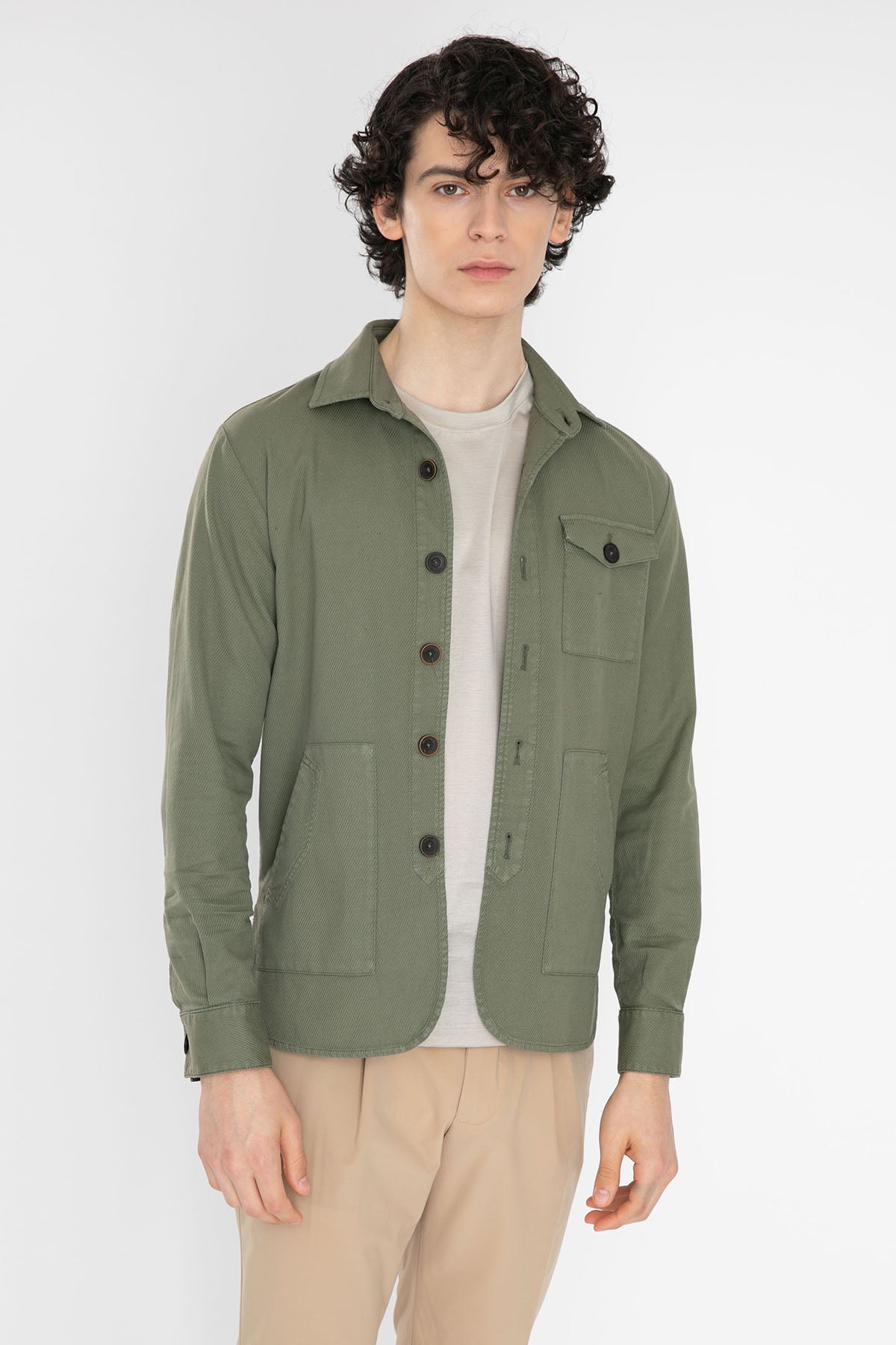 Manuel Ritz Kapak Cepli Gömlek Ceket-Libas Trendy Fashion Store