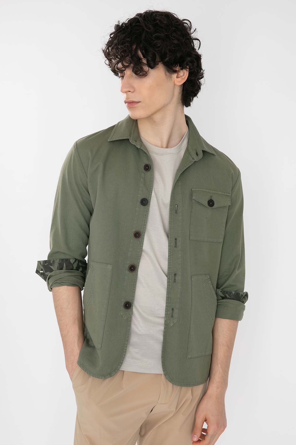 Manuel Ritz Kapak Cepli Gömlek Ceket-Libas Trendy Fashion Store