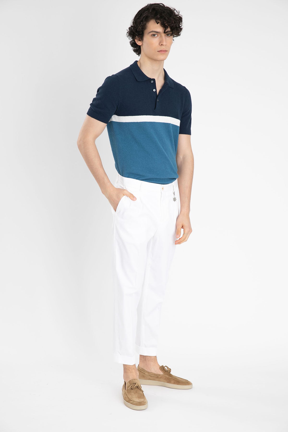 Manuel Ritz Tek Pile Duble Paça Pantolon-Libas Trendy Fashion Store