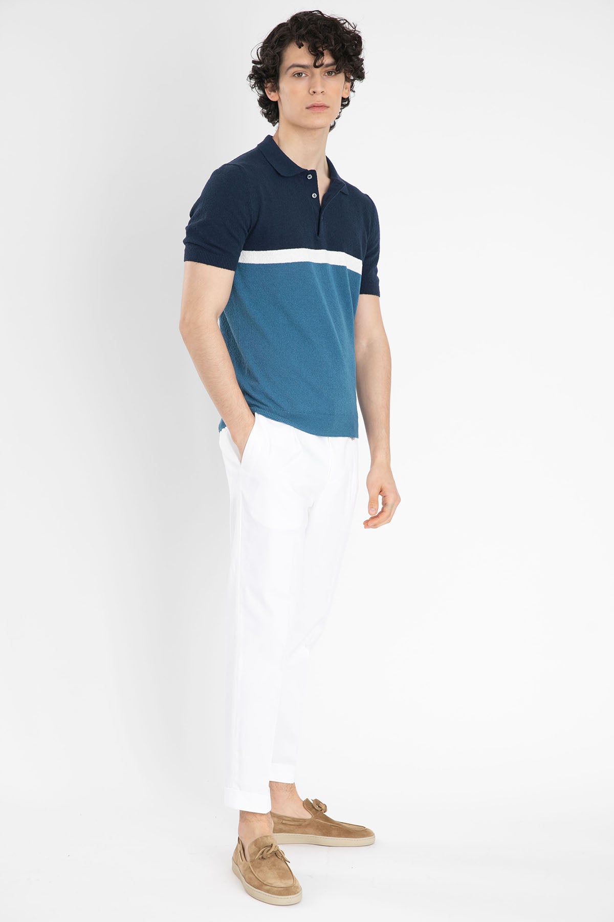 Manuel Ritz Tek Pile Duble Paça Pantolon-Libas Trendy Fashion Store