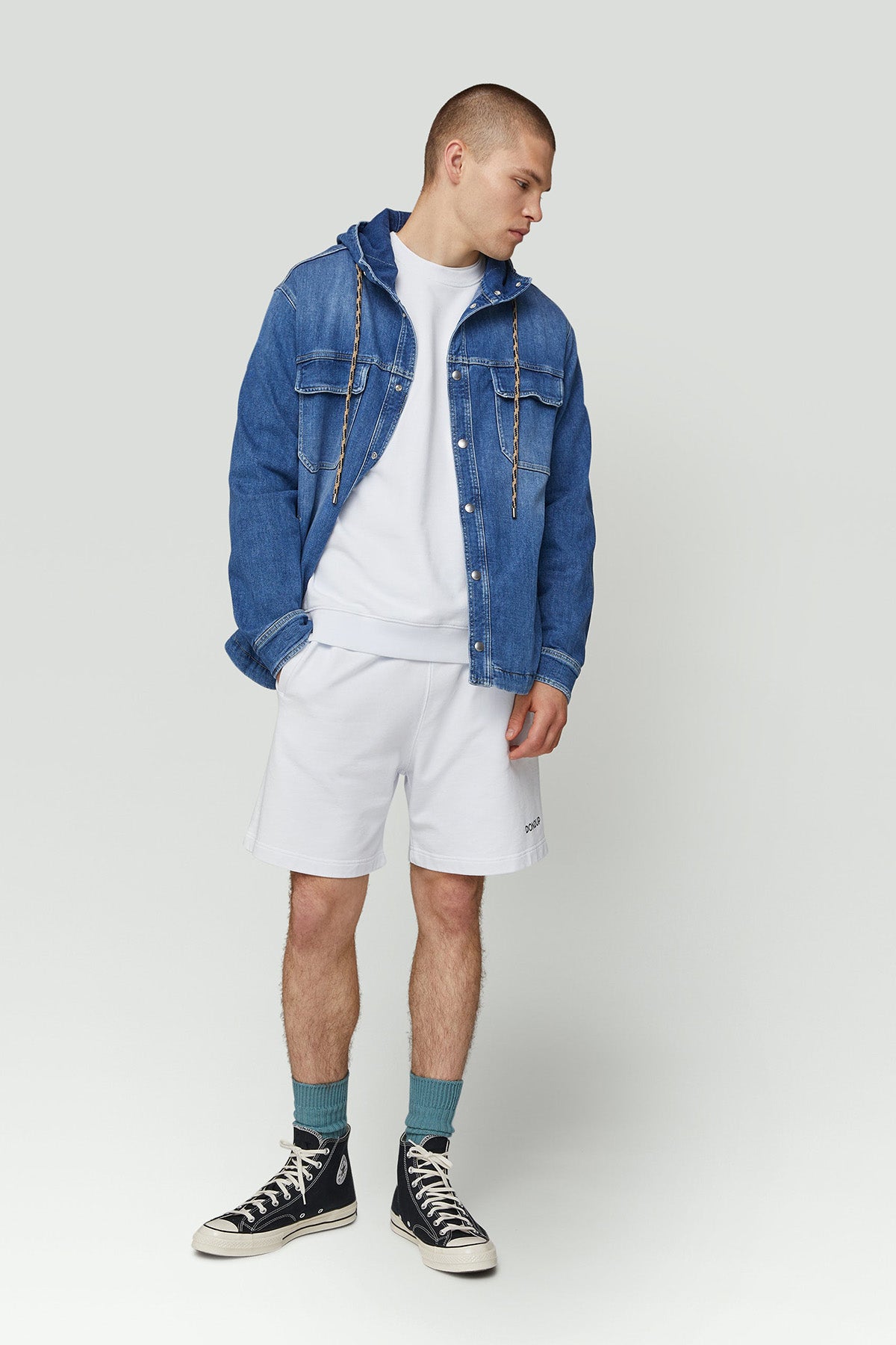 Dondup Yuvarlak Yaka Logolu Sweatshirt-Libas Trendy Fashion Store