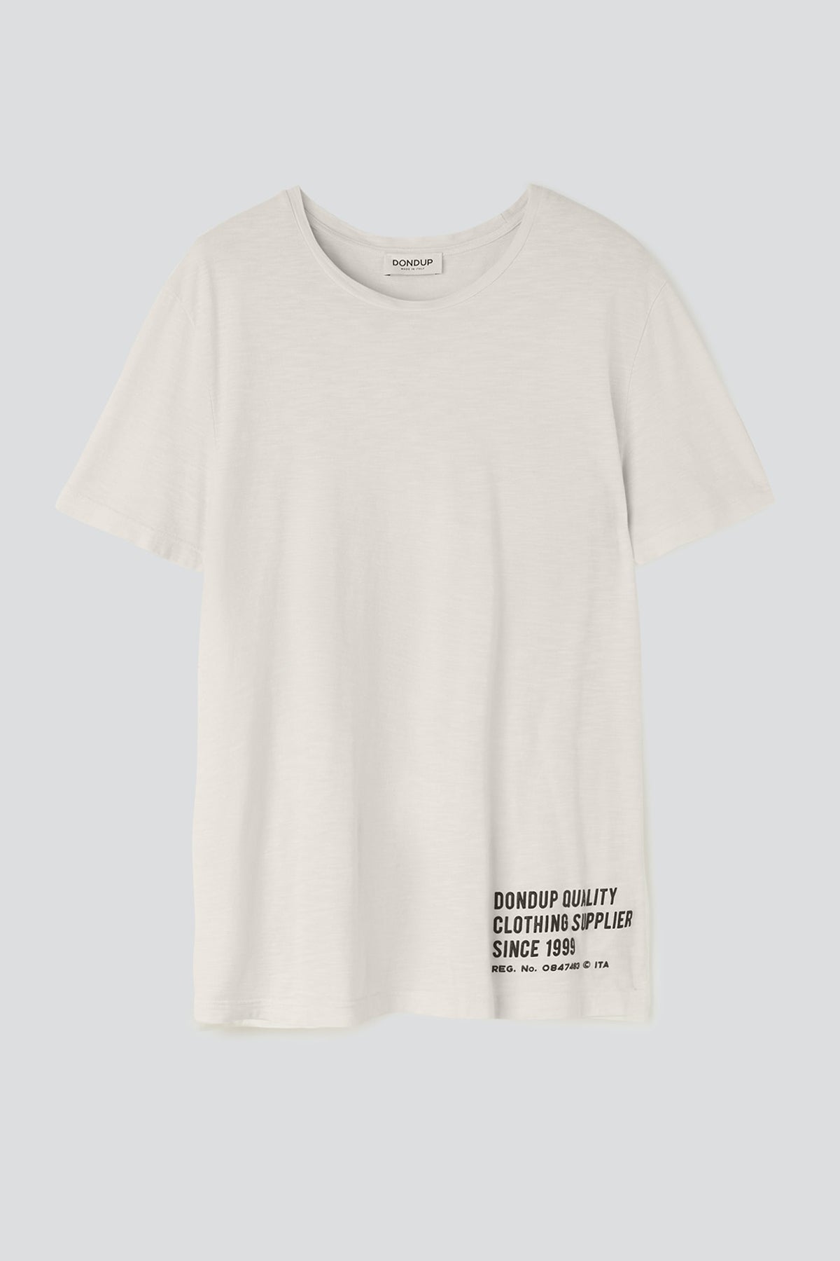 Dondup Logolu Yuvarlak Yaka T-shirt-Libas Trendy Fashion Store