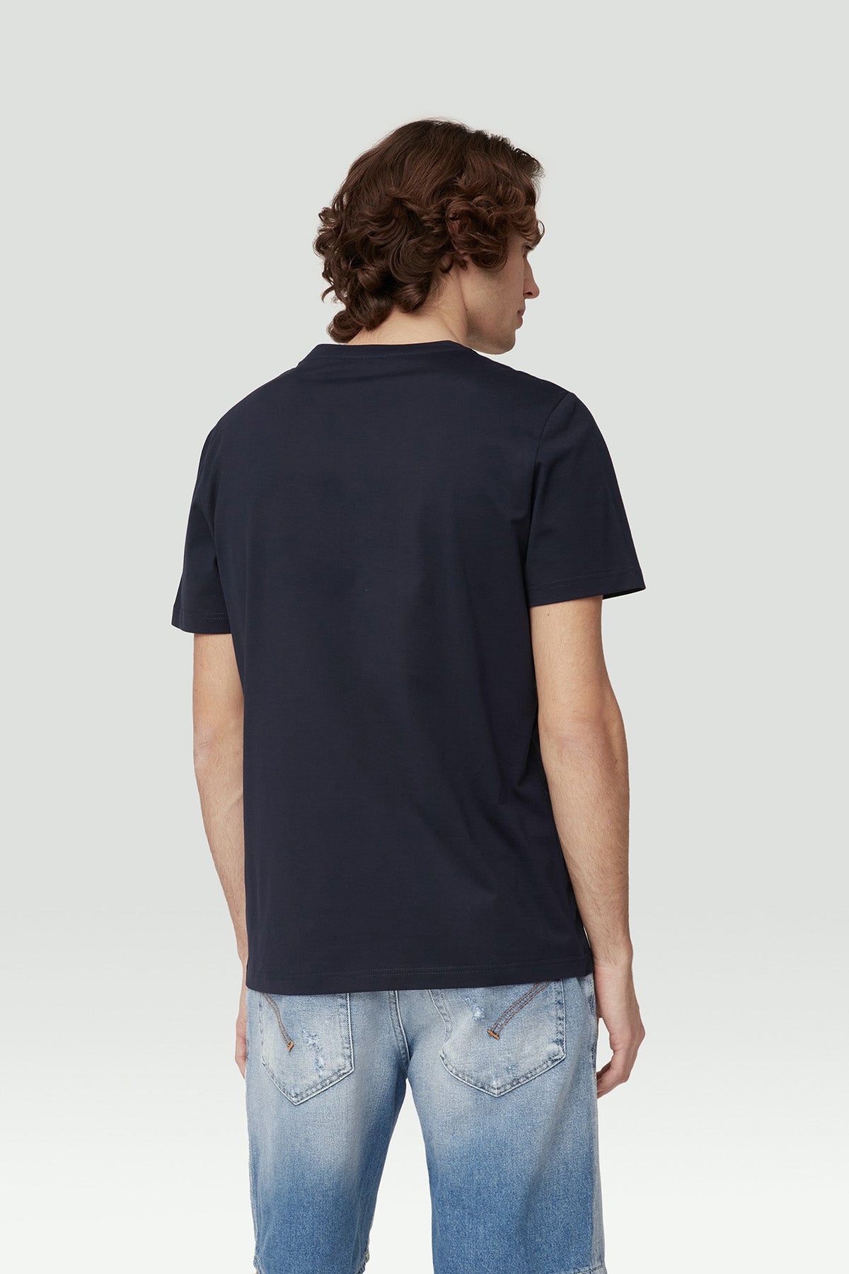 Dondup Logolu Yuvarlak Yaka T-shirt-Libas Trendy Fashion Store