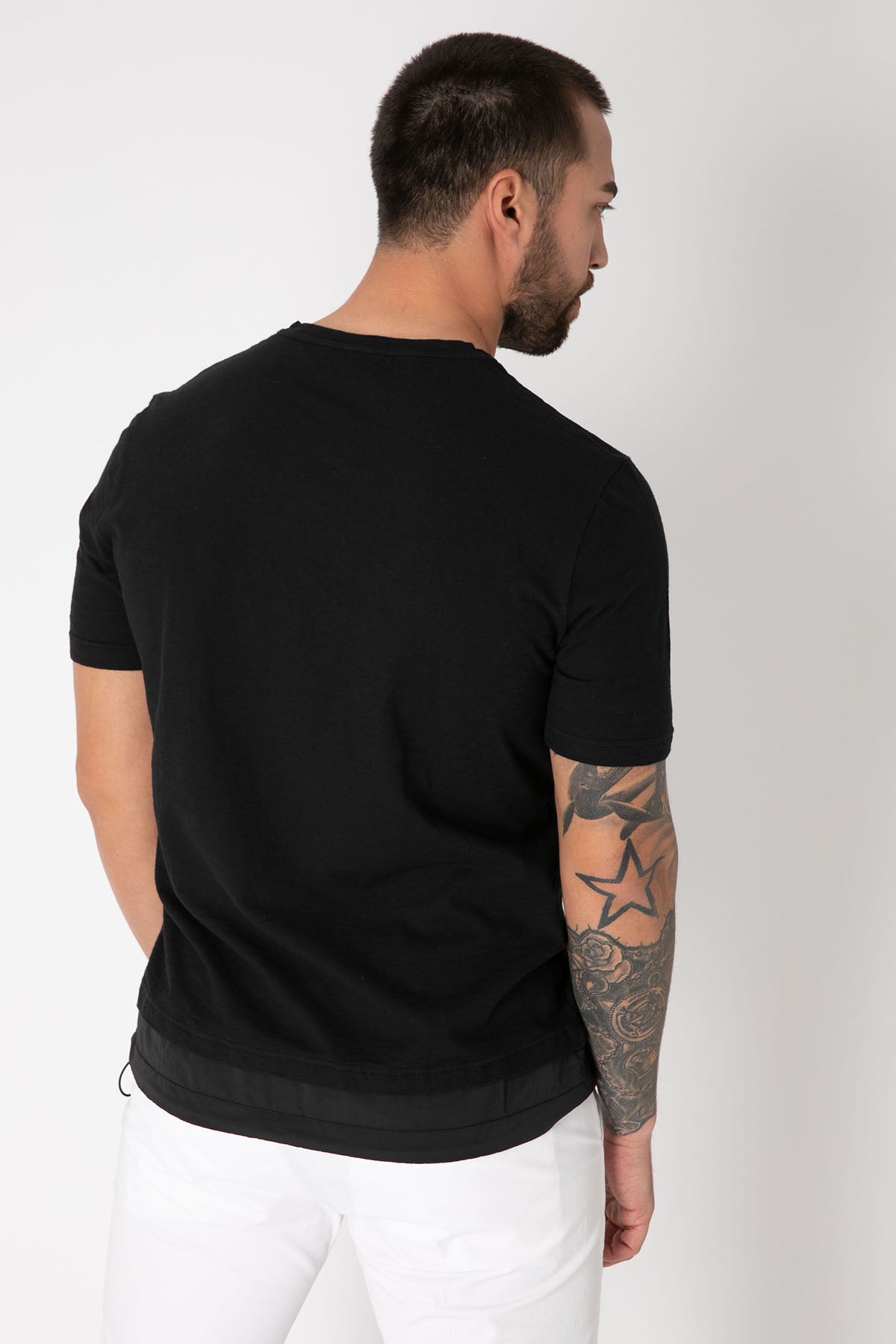 Dondup Etek Ucu Büzgülü Cep Detaylı T-shirt-Libas Trendy Fashion Store