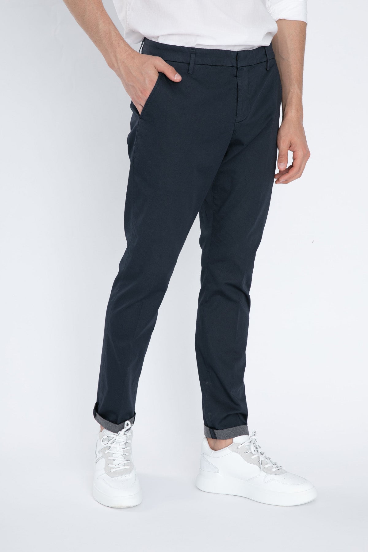 Dondup Yandan Cepli Slim Fit Streç Pantolon-Libas Trendy Fashion Store