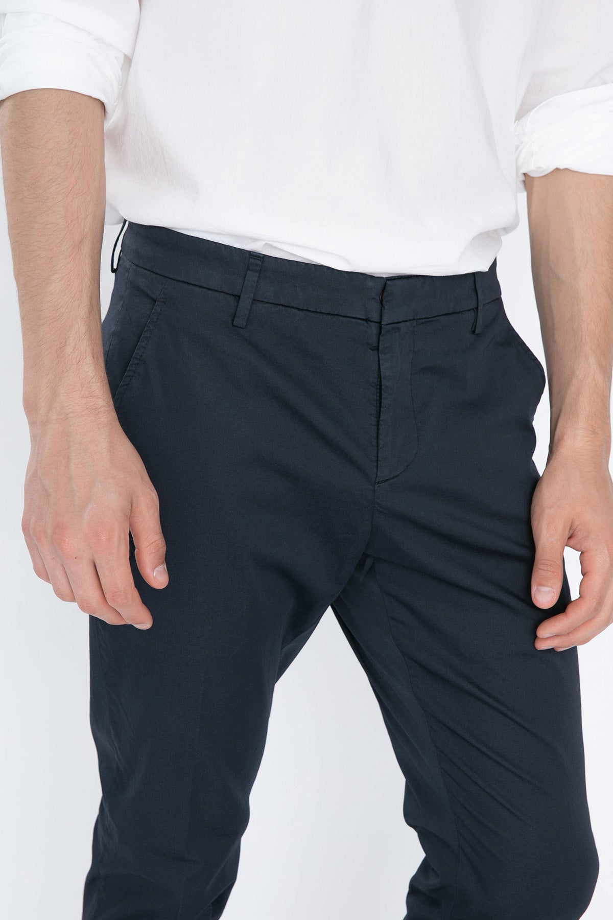 Dondup Yandan Cepli Slim Fit Streç Pantolon-Libas Trendy Fashion Store