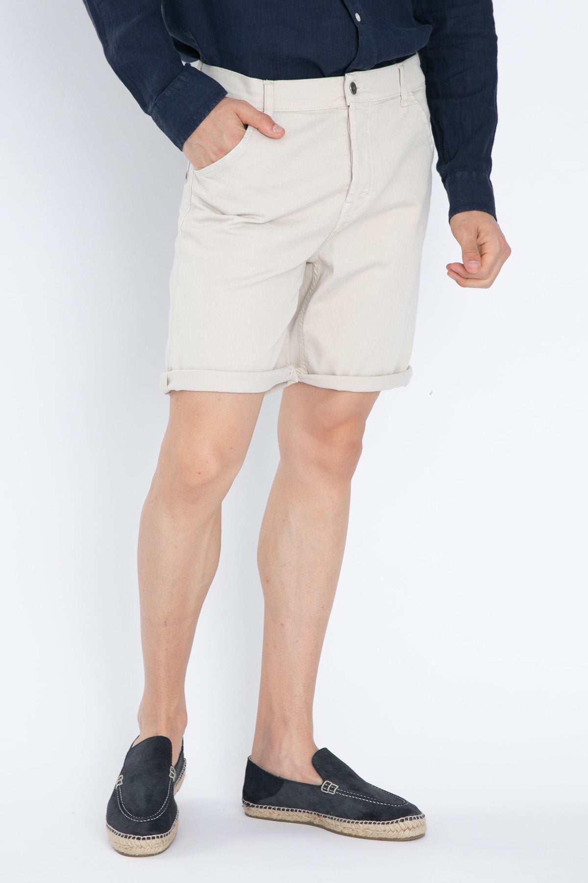 Dondup Julyan Regular Fit Streç Jean Şort-Libas Trendy Fashion Store