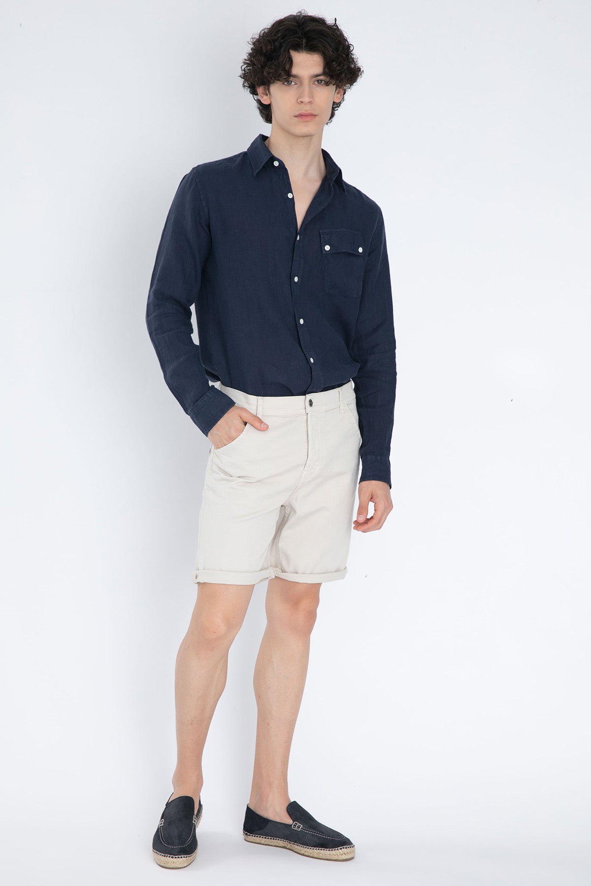 Dondup Julyan Regular Fit Streç Jean Şort-Libas Trendy Fashion Store