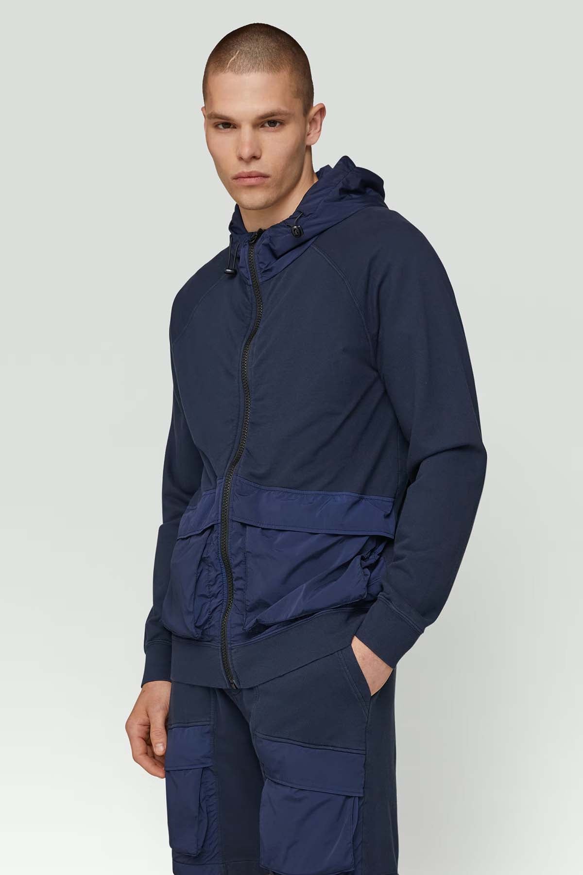 Dondup Kapüşonlu Sweatshirt Ceket-Libas Trendy Fashion Store