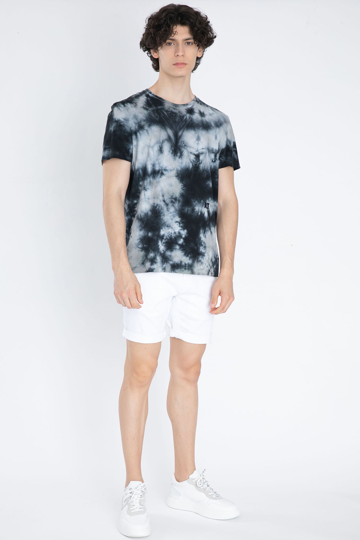 Zadig & Voltaire Yuvarlak Yaka Batik T-shirt-Libas Trendy Fashion Store