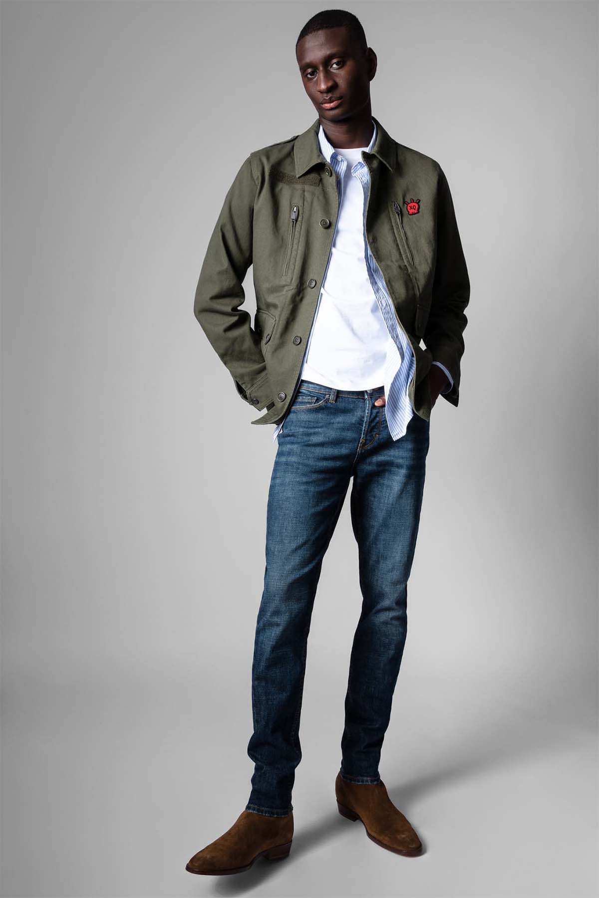 Zadig & Voltaire Apoletli İnce Ceket-Libas Trendy Fashion Store