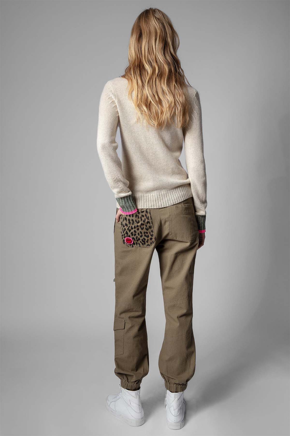 Zadig & Voltaire Kargo Cepli Jogger Pantolon-Libas Trendy Fashion Store