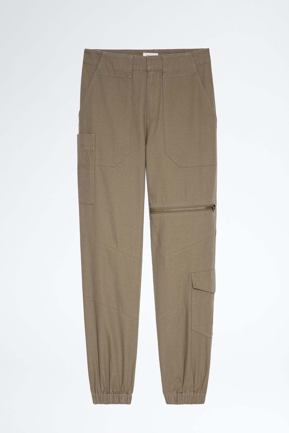 Zadig & Voltaire Kargo Cepli Jogger Pantolon-Libas Trendy Fashion Store
