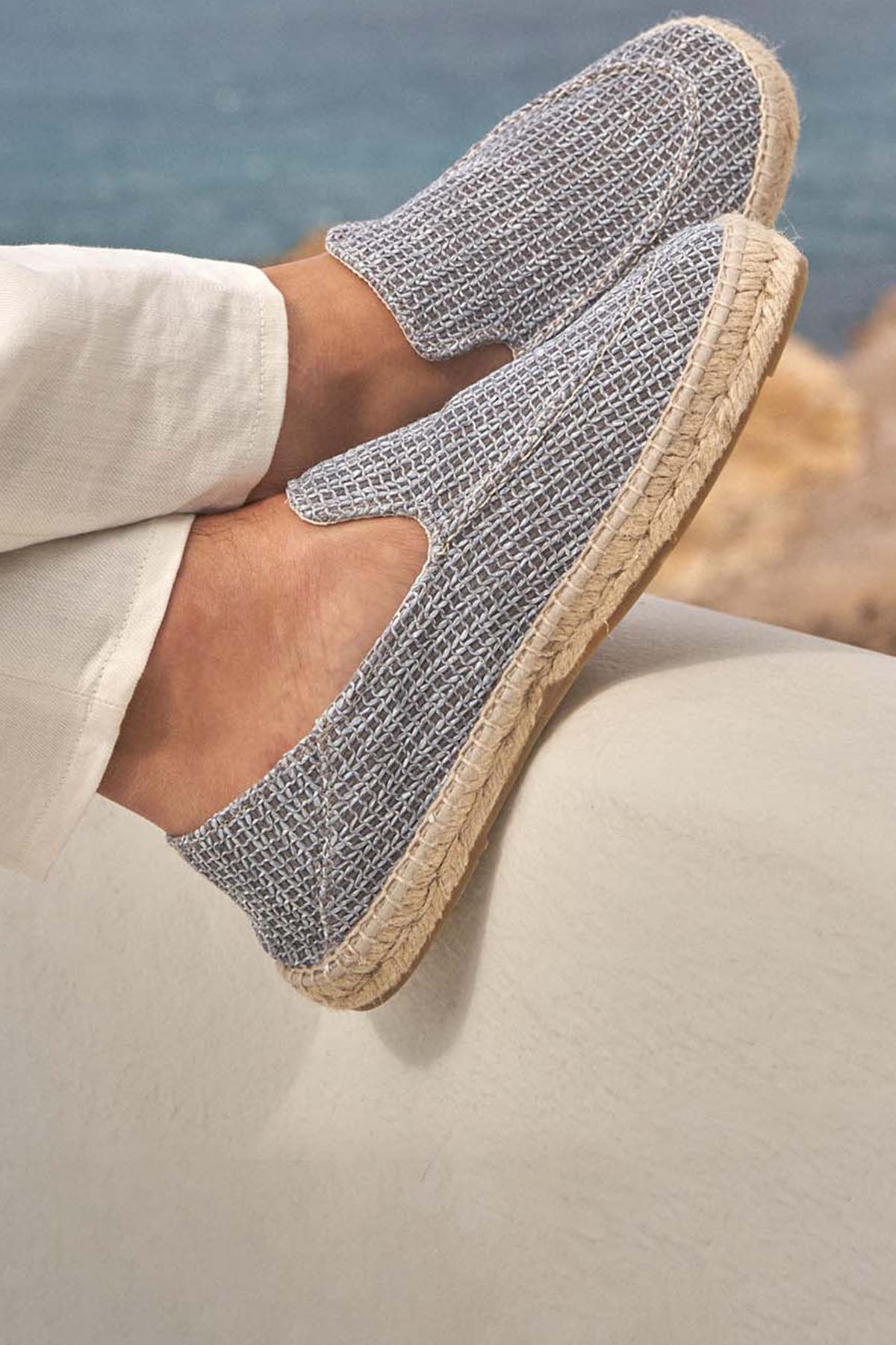 Manebi Hasır Örgü Espadril-Libas Trendy Fashion Store
