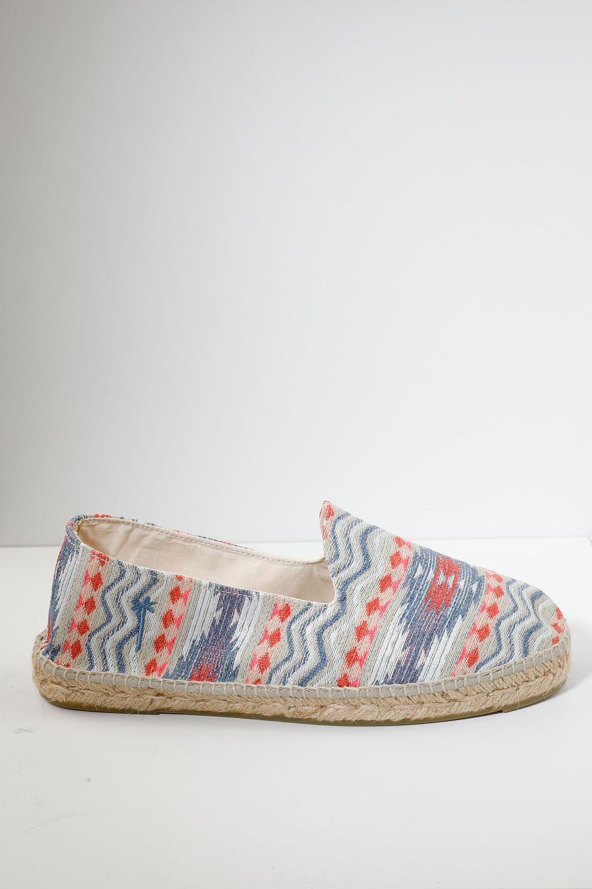 Manebi Tulum Renkli Desenli Espadril-Libas Trendy Fashion Store