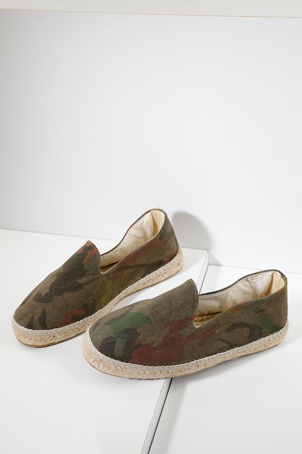 Manebi Dakar Kamuflaj Desenli Espadril-Libas Trendy Fashion Store