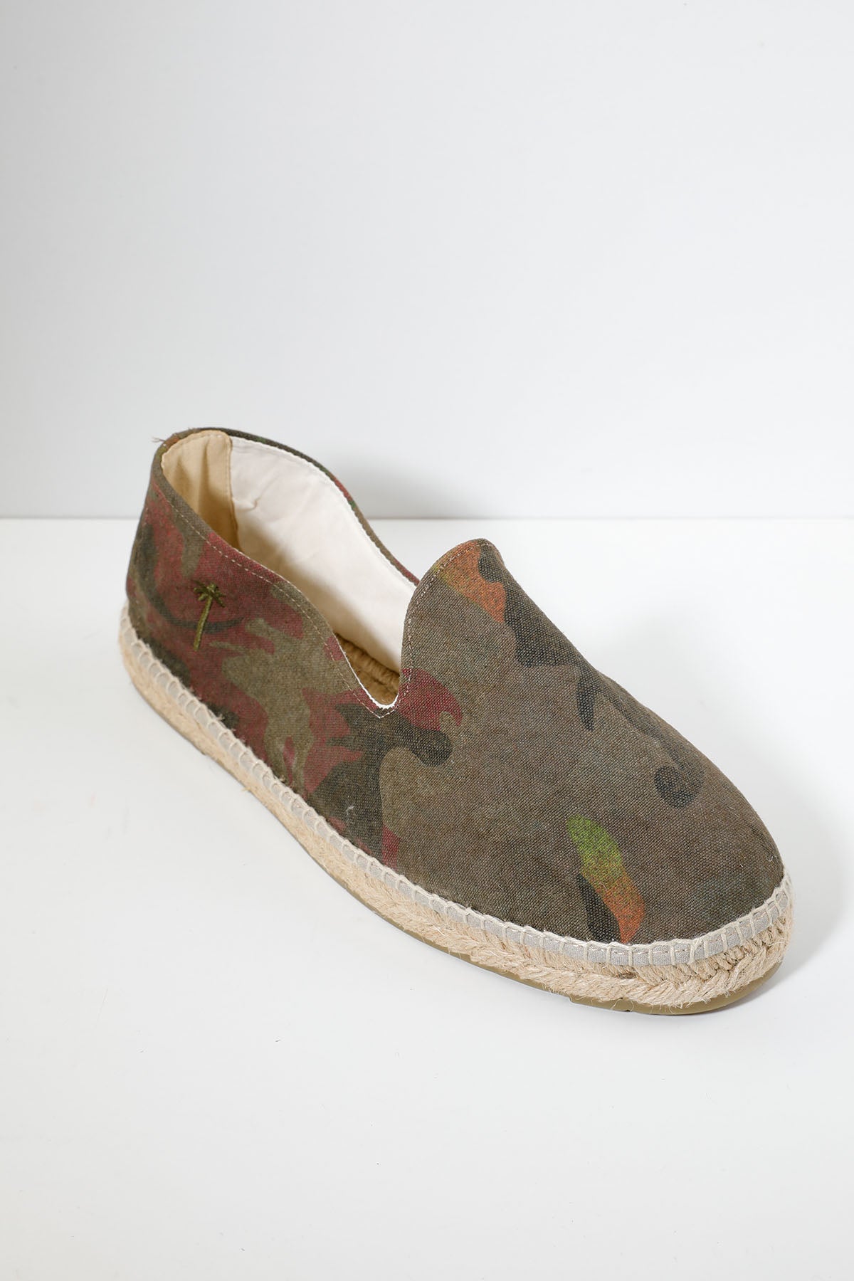 Manebi Dakar Kamuflaj Desenli Espadril-Libas Trendy Fashion Store