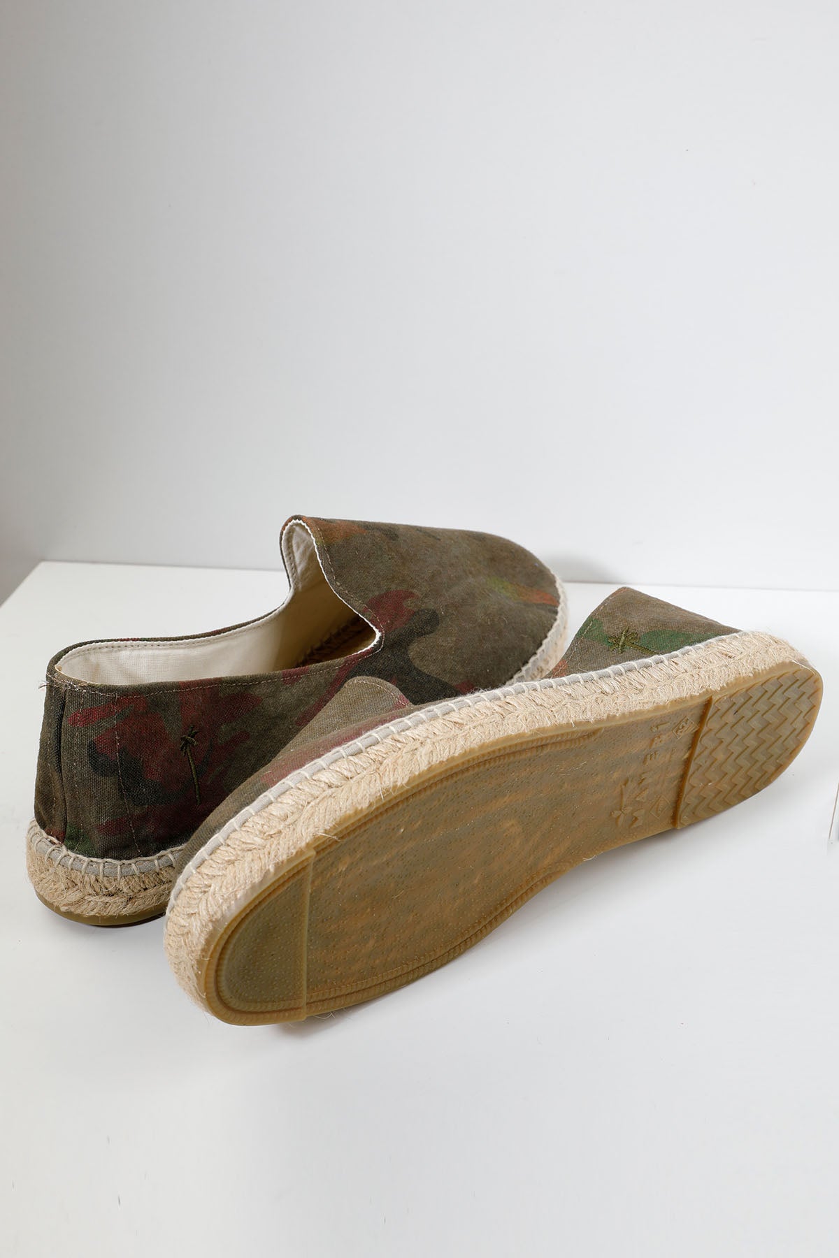 Manebi Dakar Kamuflaj Desenli Espadril-Libas Trendy Fashion Store