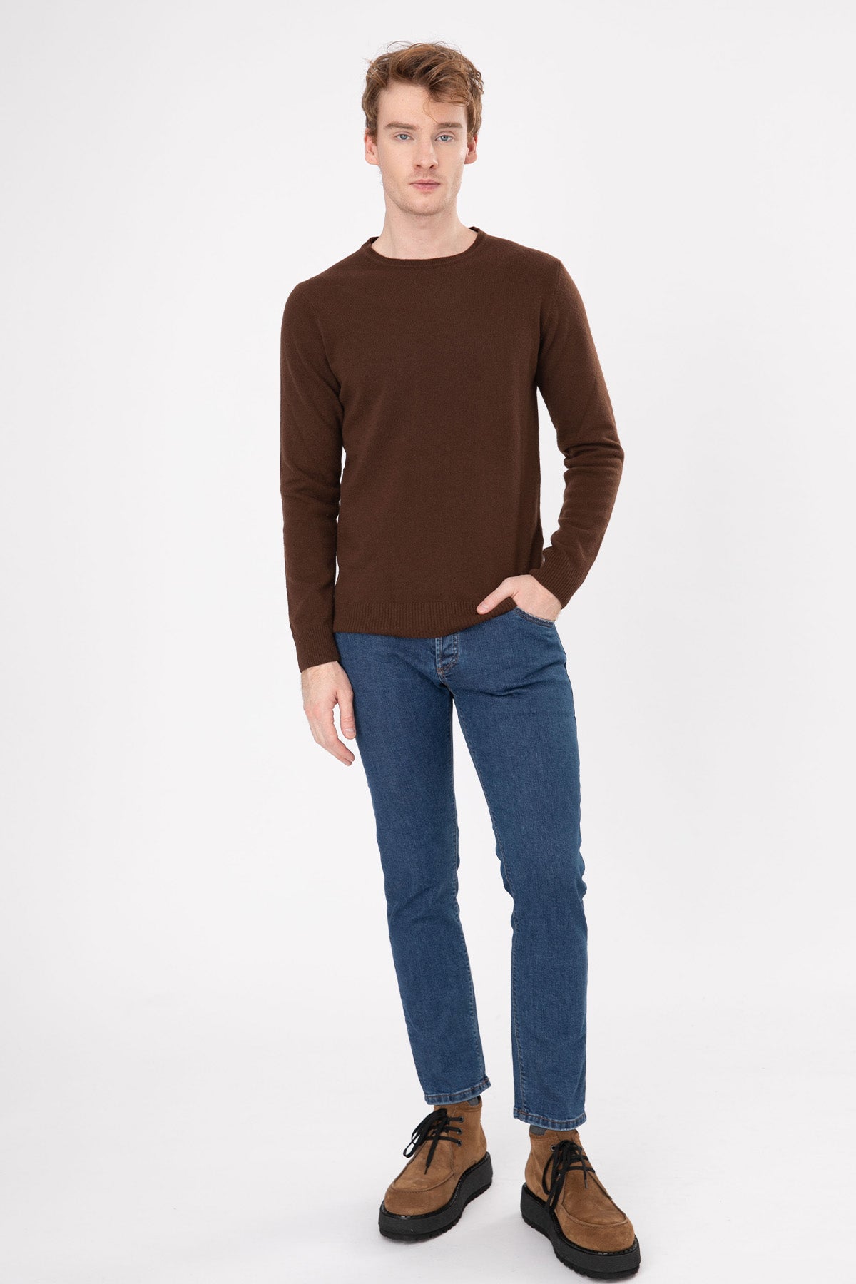 Manifattura İnce Örgü Kaşmirli Yün Triko-Libas Trendy Fashion Store