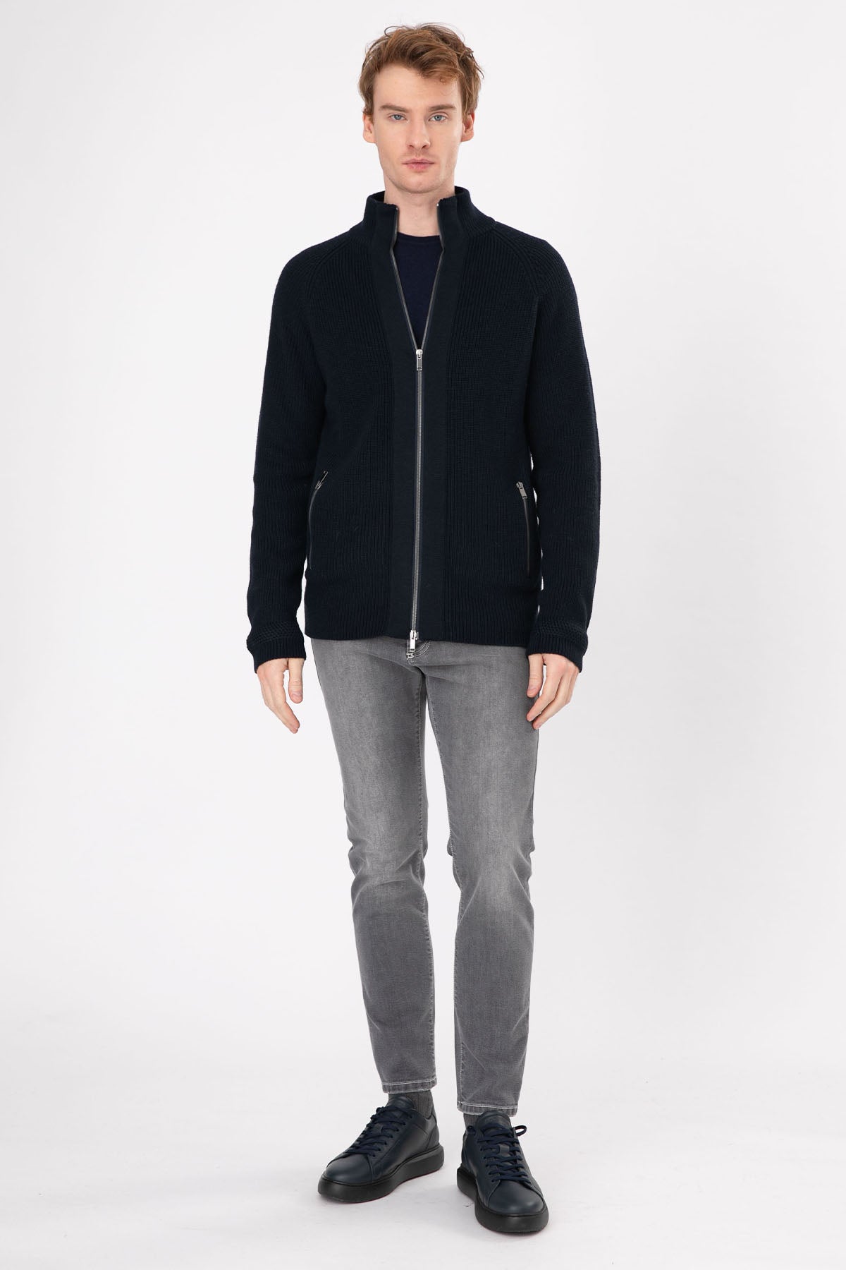 Manifattura İnce Örgü Kaşmirli Yün Triko-Libas Trendy Fashion Store