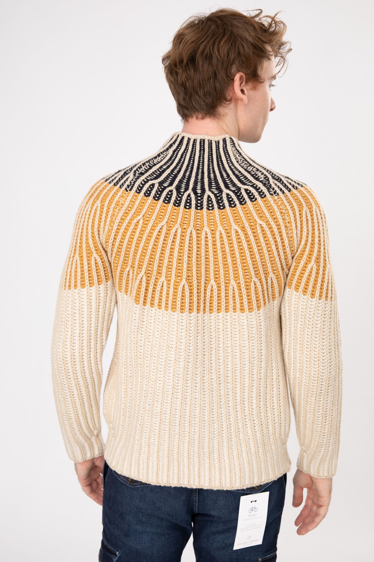 Manifattura Yarım Balıkçı Yaka Örgü Yün Triko-Libas Trendy Fashion Store
