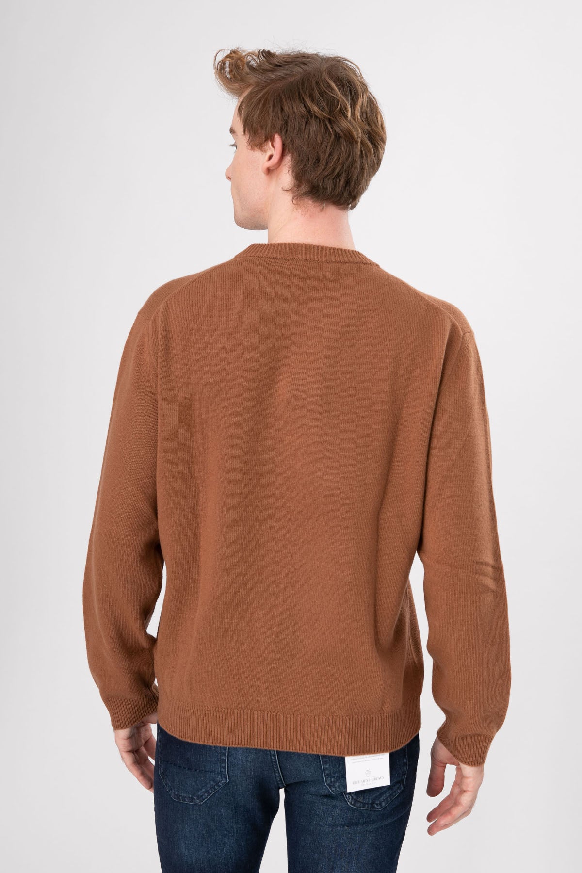 Manifattura Yuvarlak Yaka Kaşmirli Yün Triko-Libas Trendy Fashion Store