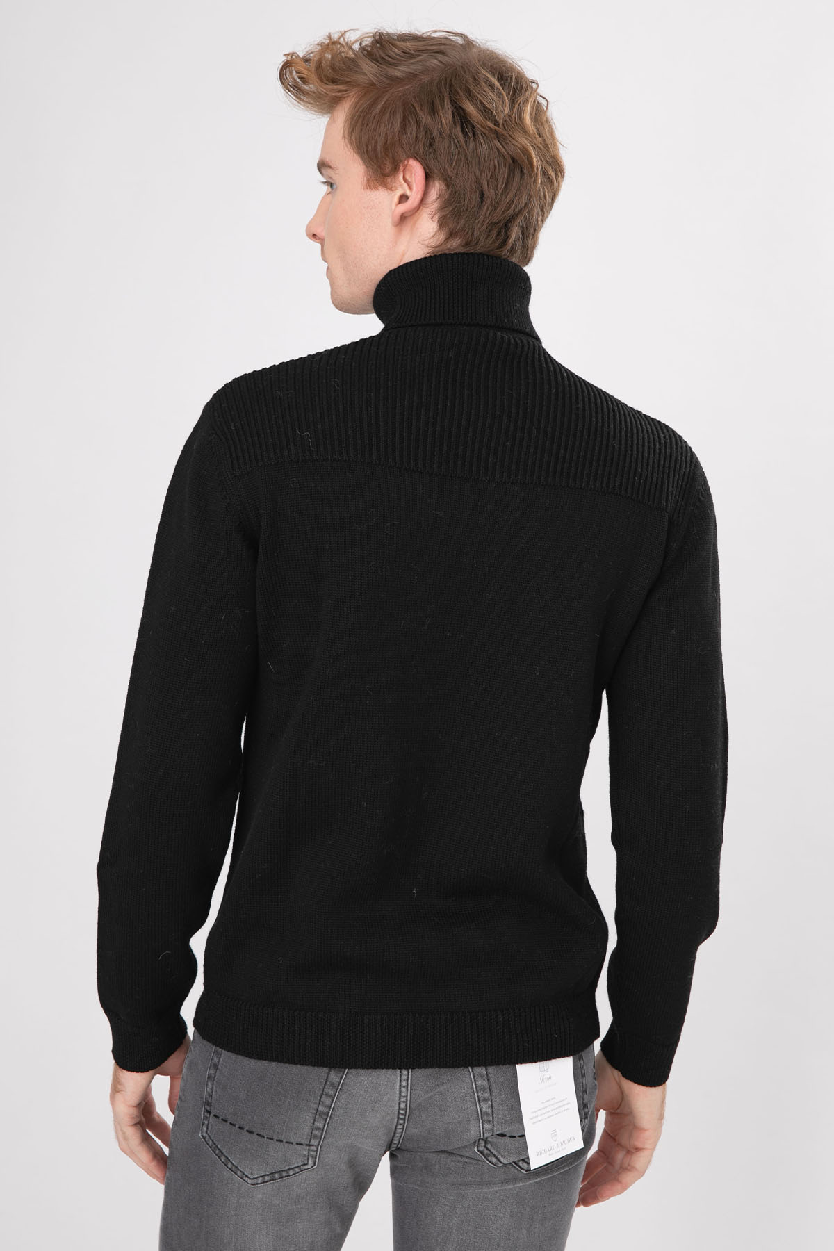 Manifattura Balıkçı Yaka Örgü Yün Triko-Libas Trendy Fashion Store