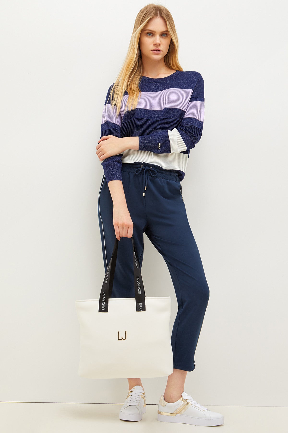 Liu Jo Renk Bloklu Örgü Triko-Libas Trendy Fashion Store