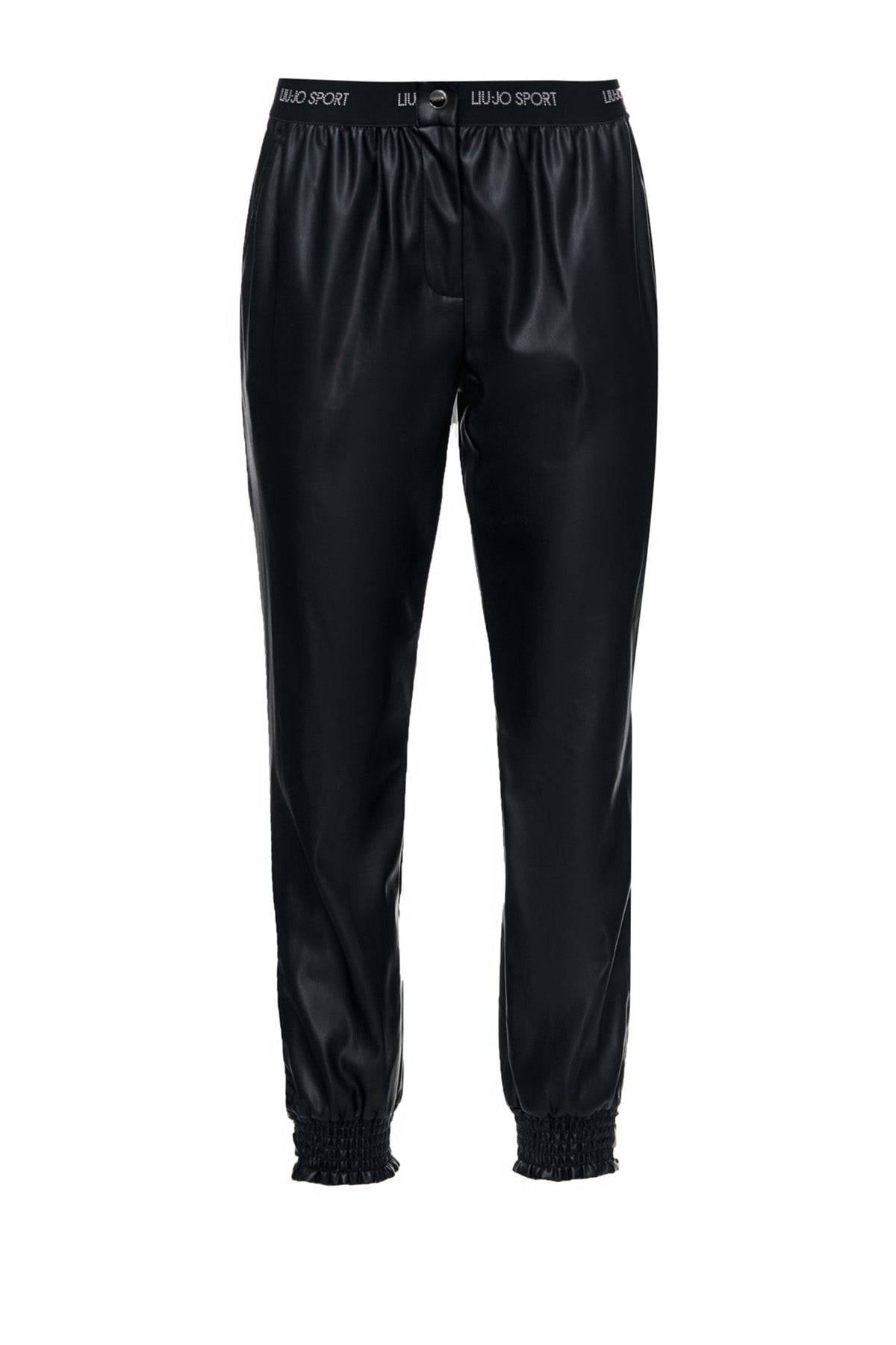 Liu Jo Beli Lastikli Deri Eşofman Altı-Libas Trendy Fashion Store