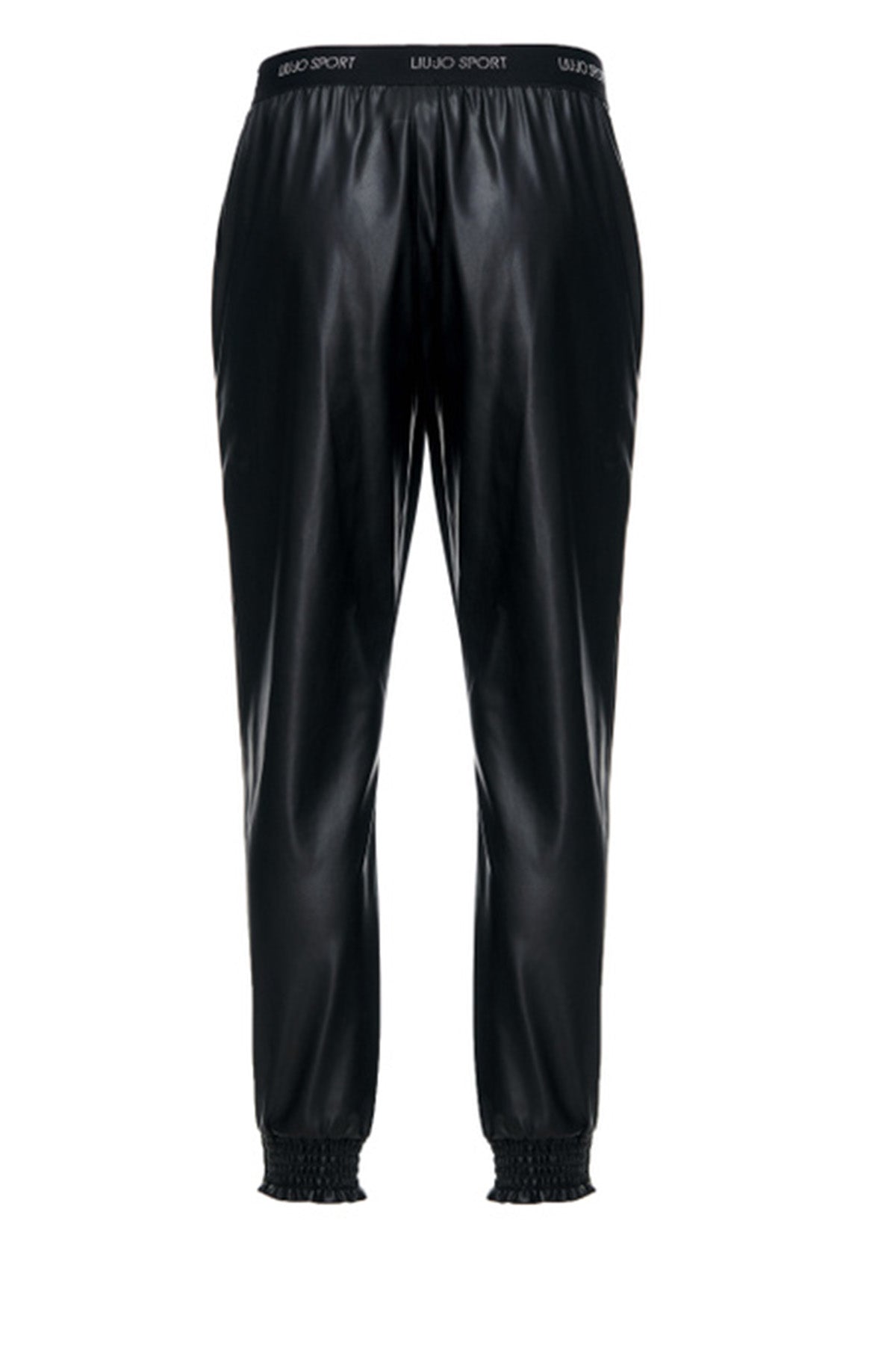 Liu Jo Beli Lastikli Deri Eşofman Altı-Libas Trendy Fashion Store