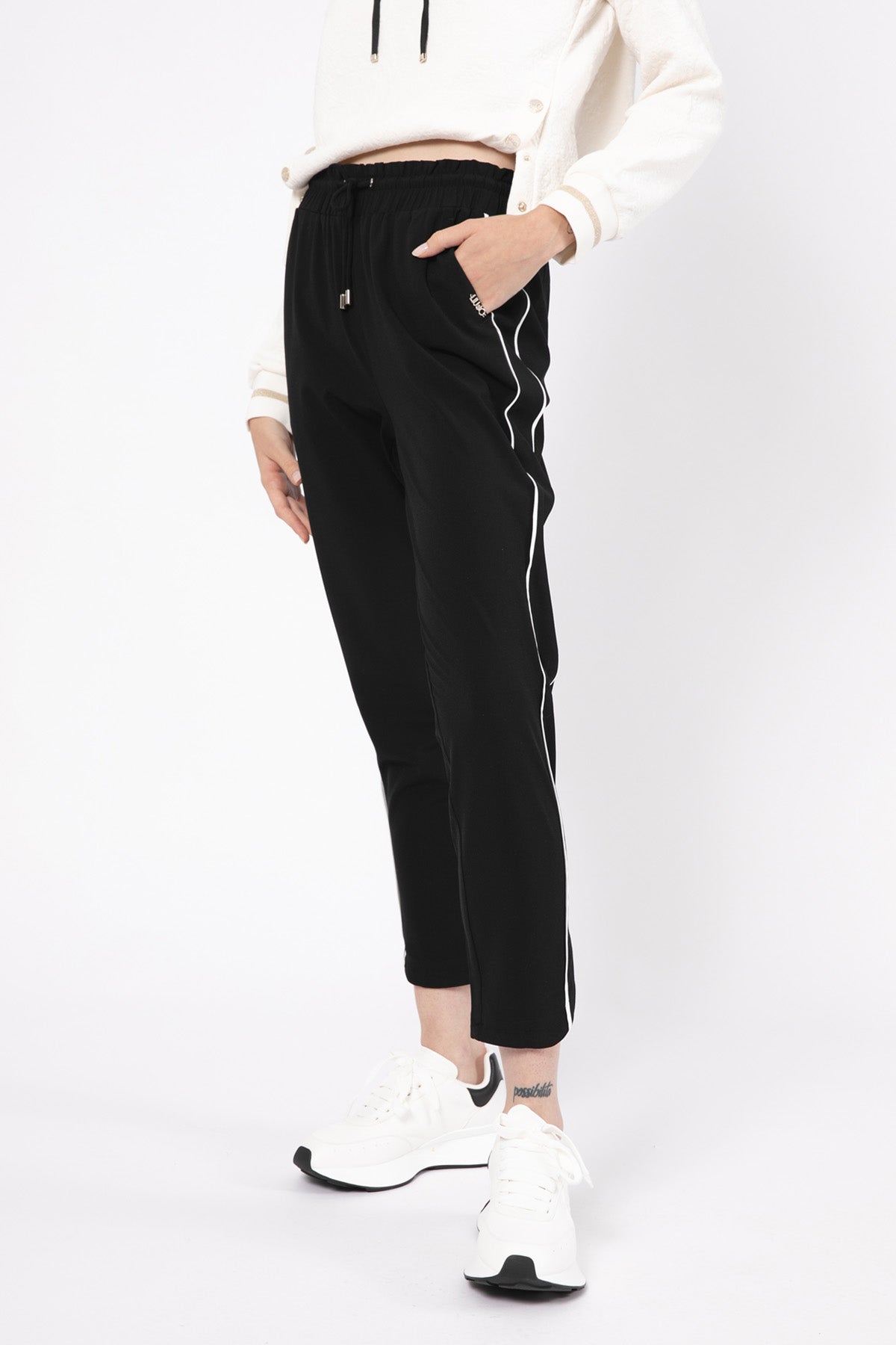 Liu Jo Beli Lastikli Streç Eşofman Altı-Libas Trendy Fashion Store