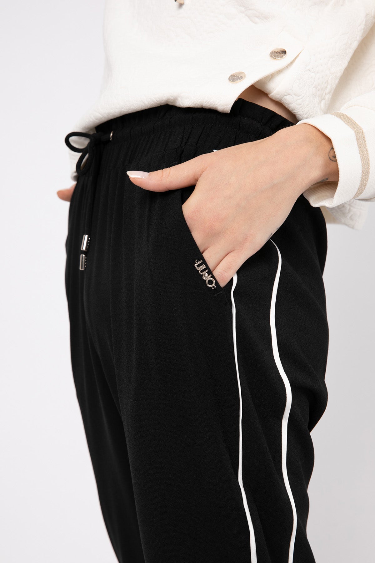 Liu Jo Beli Lastikli Streç Eşofman Altı-Libas Trendy Fashion Store